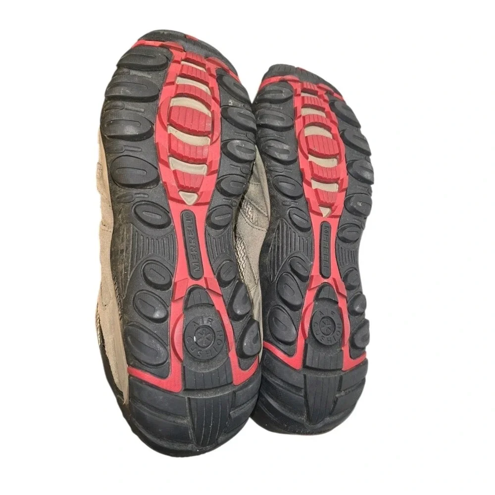 Merrell Alverstone 2 Mens Mid Hiking Boots Size 12 Boulder J033027 Waterproof